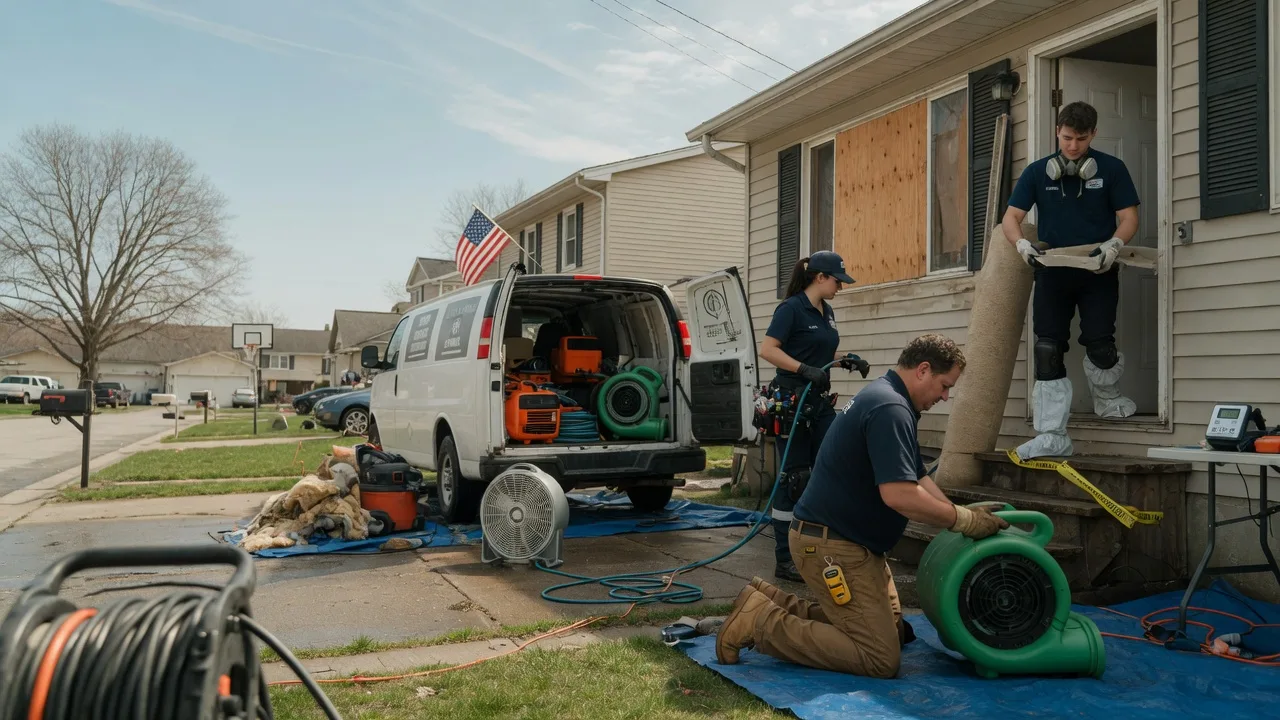 Water Damage Restoration in Merrillville, IN near me